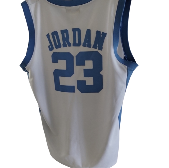 Michael Jordan North Carolina Hardwood Legends by Headmaster Jersey Mens Size XL - Picture 2 of 9
